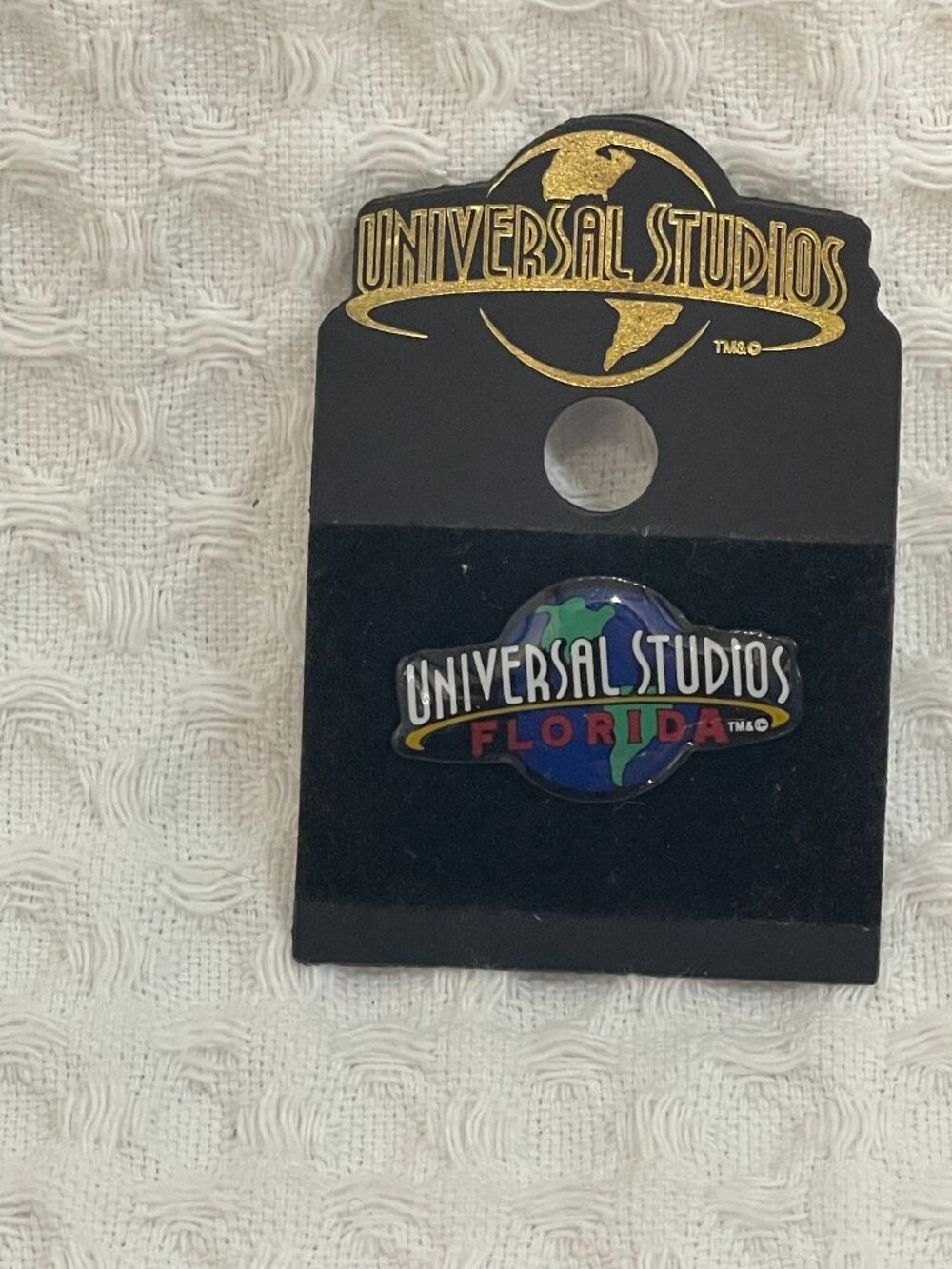 Vintage Universal Studios Florida Globe Pin